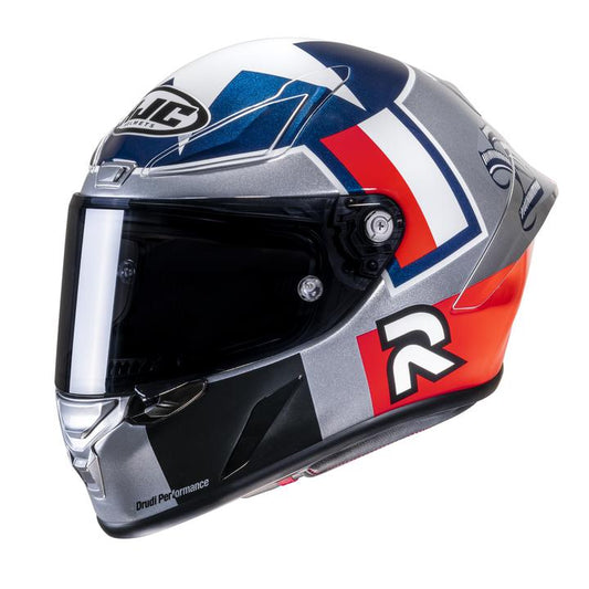 HJC RPHA 1 Helmet - Ben Spies Silver Star MC2-1