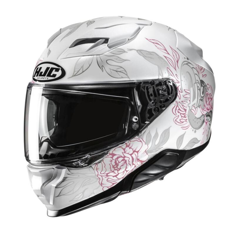HJC F71 Eliz MC-8 Helmet - Black / Purple