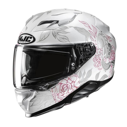 HJC F71 Eliz MC-8 Helmet - Black / Purple
