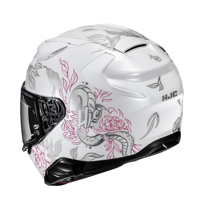 HJC F71 Eliz MC-8 Helmet - Black / Purple