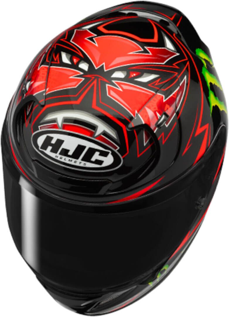HJC RPHA 12 Helmet Quartararo Edition 2025 MC-1 - Black / Red