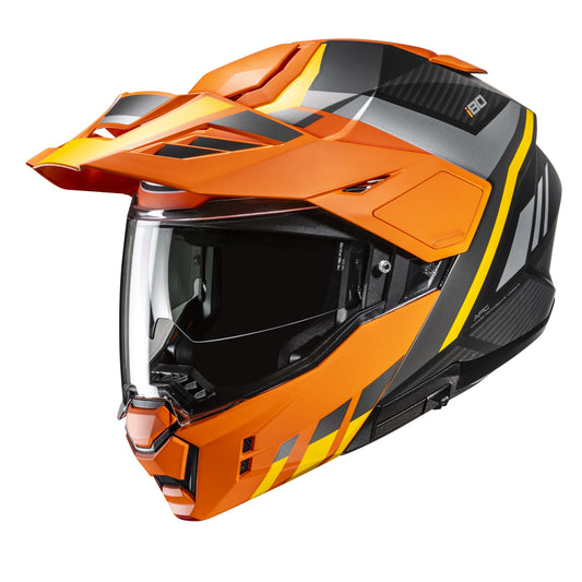 HJC i80 Modular Helmet Imes MC-7SF - Black / Orange