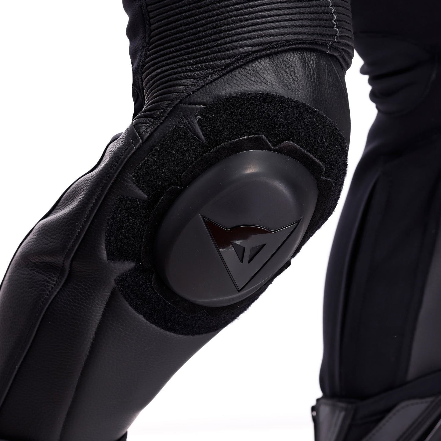 Dainese Demon Sprint 1-Piece Perforated Leather Race Suit - Black / Red