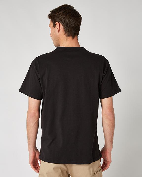 Jetpilot Hard Star Men's Tee - Black Red
