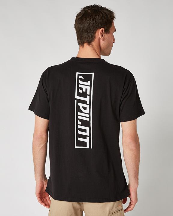 Jetpilot Big Block Men's Tee - Black