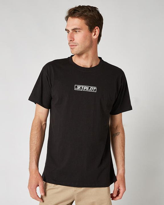 Jetpilot Big Block Men's Tee - Black
