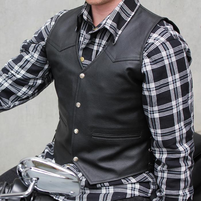 Johnny Reb Tasman Vest - Black