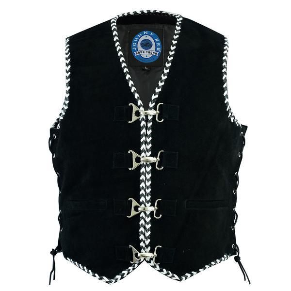 Johnny Reb Springbrook Suede Vest - Black