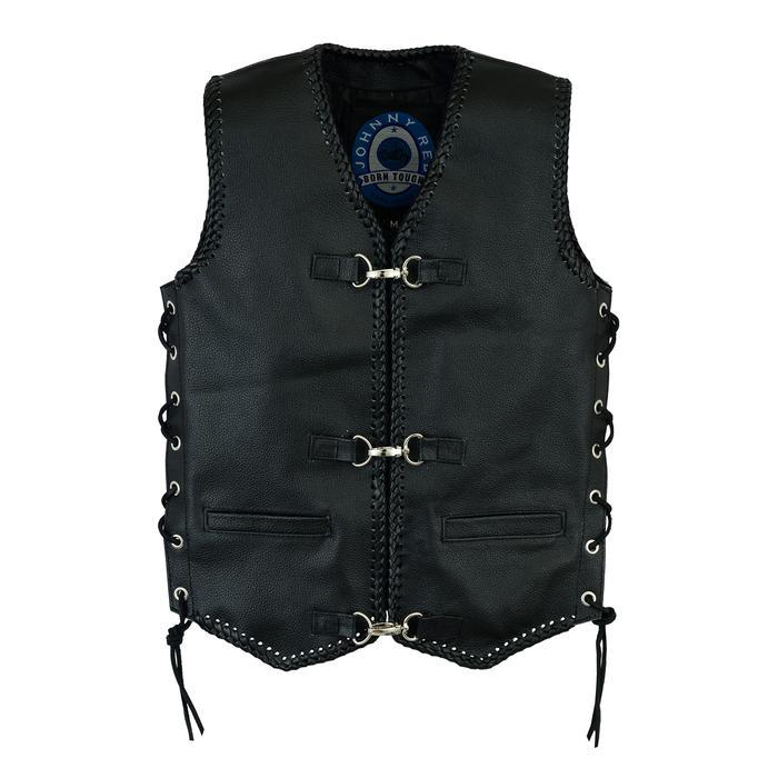 Johnny Reb Capricorn Leather Vest - Kids