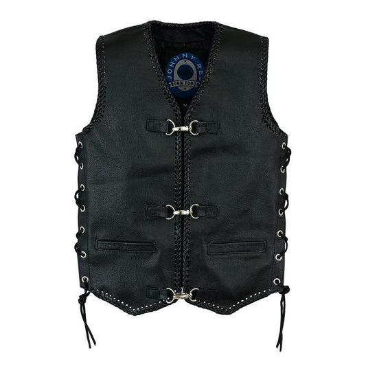 Johnny Reb Capricorn Leather Vest - Kids