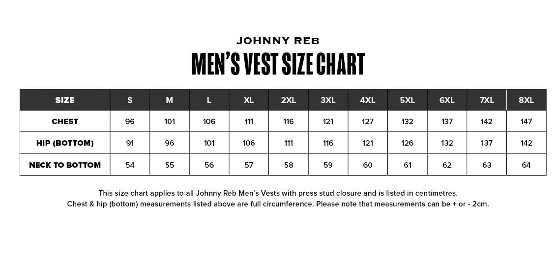 Johnny Reb Plenty Vest