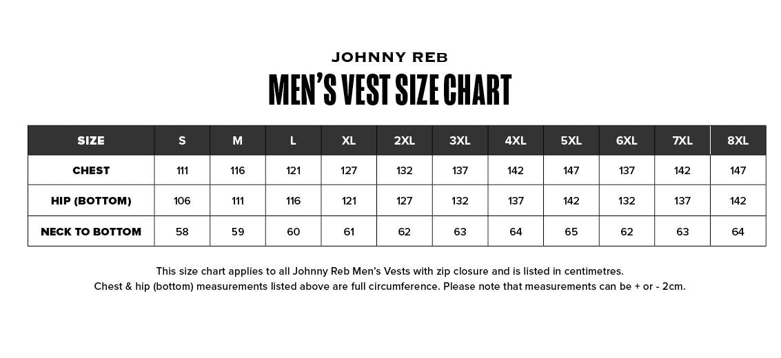 Johnny Reb Savage River Vest