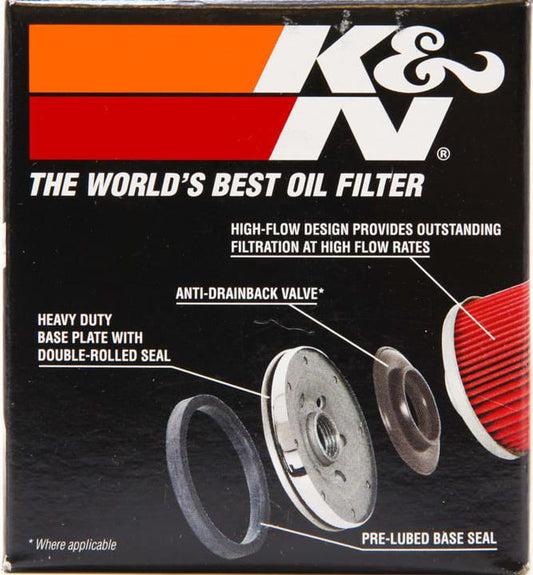 K&N Motorcycle Oil Filter (KN-138)