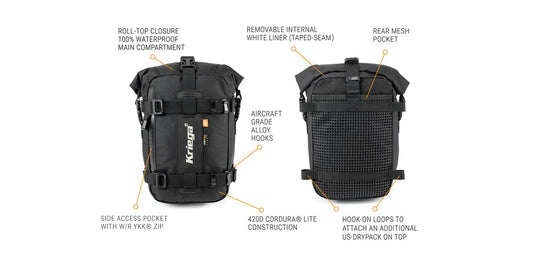 Kriega US-5 Drypack - Black