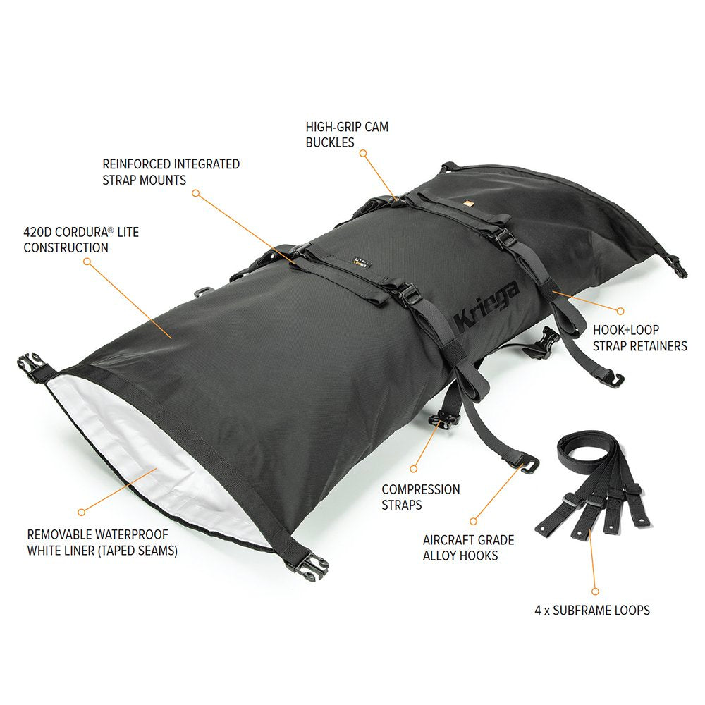 Kriega Rollpack 40 - Camo/Black