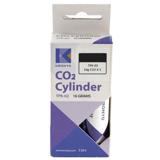 Kronyo Co2 Cylinders 16G 2Pk