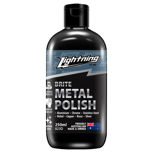 Lightning Brite Metal Polish 250ml