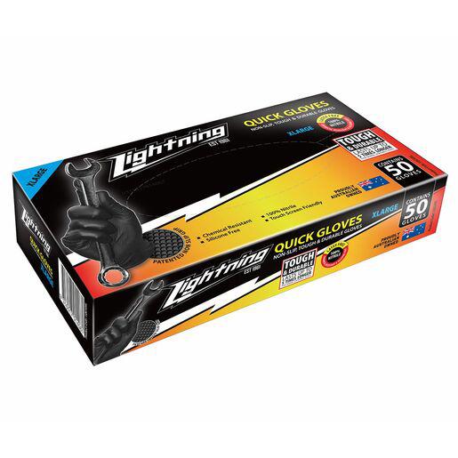 Lightning Quick Gloves - 50Pk