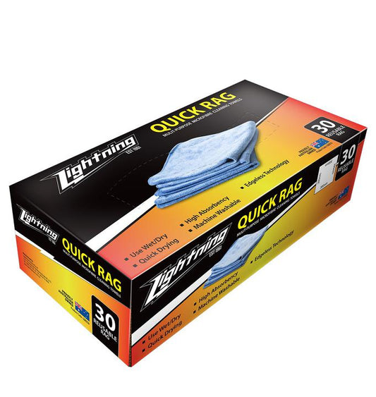 Lightning Quick Rags 30 Pk