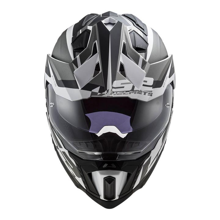 LS2 MX701 Explorer Hpfc Alter - Matt Black / White