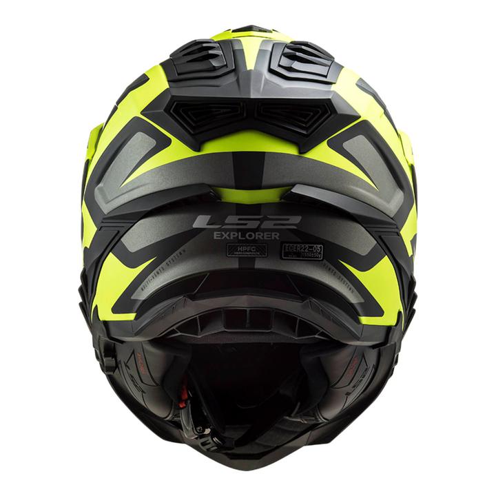 LS2 MX701 Explorer Hpfc Alter - Matt Black / Hi-Vis