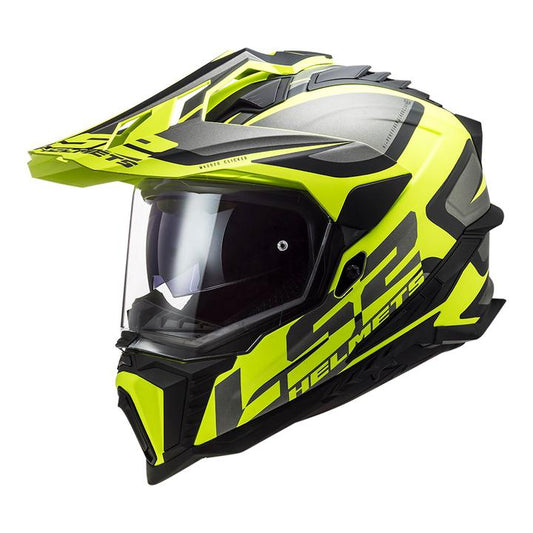 LS2 MX701 Explorer Hpfc Alter - Matt Black / Hi-Vis