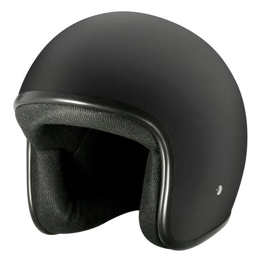 M2R 225 Open Face Helmet - Flat Black