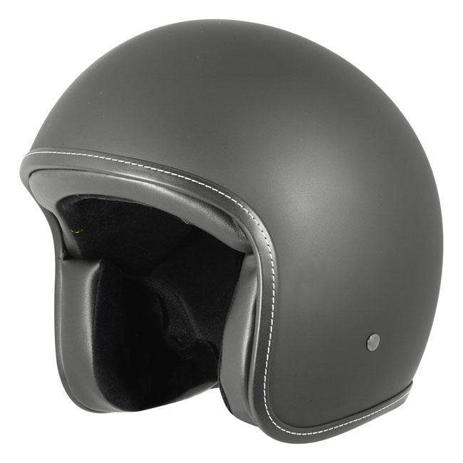 M2R 225 Open Face Helmet - Vice Matt Black