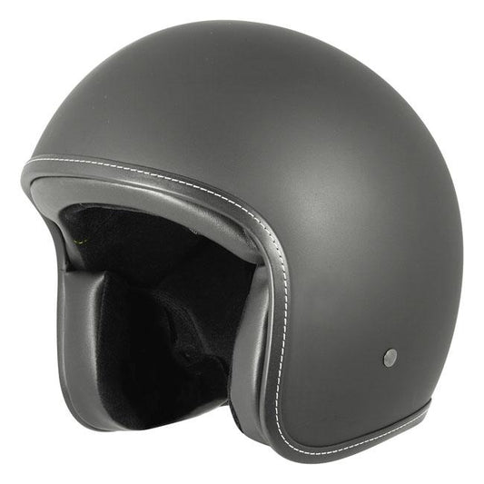 M2R 225 Open Face Helmet - Vice Matt Black