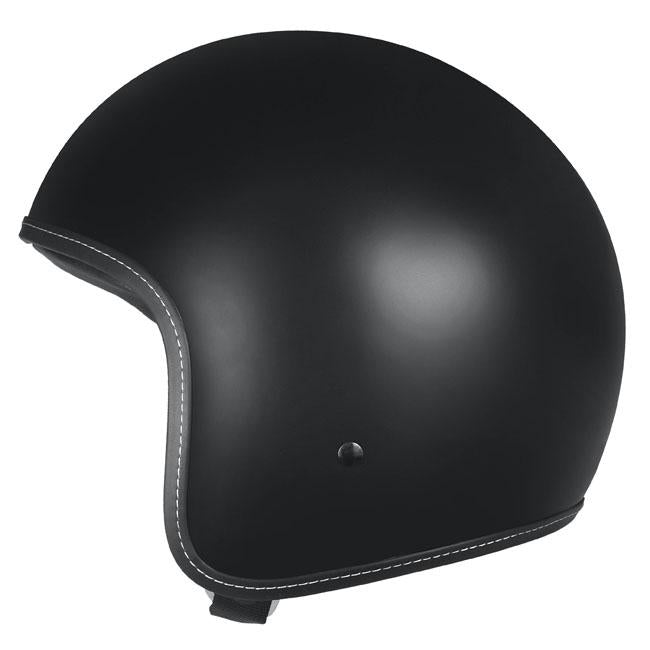M2R 225 Open Face Helmet - Vice Semi Flat Black