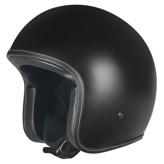 M2R 225 Open Face Helmet - Vice Semi Flat Black
