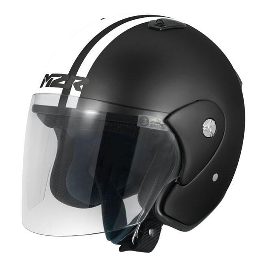 M2R 290 Open Face Helmet - Urban Pc-5F Matt Black