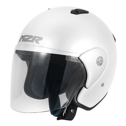 M2R 290 Open Face Helmet - White