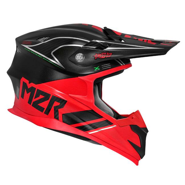 M2R X4.5 Hatchet Pc-1 Helmet - Black / Red