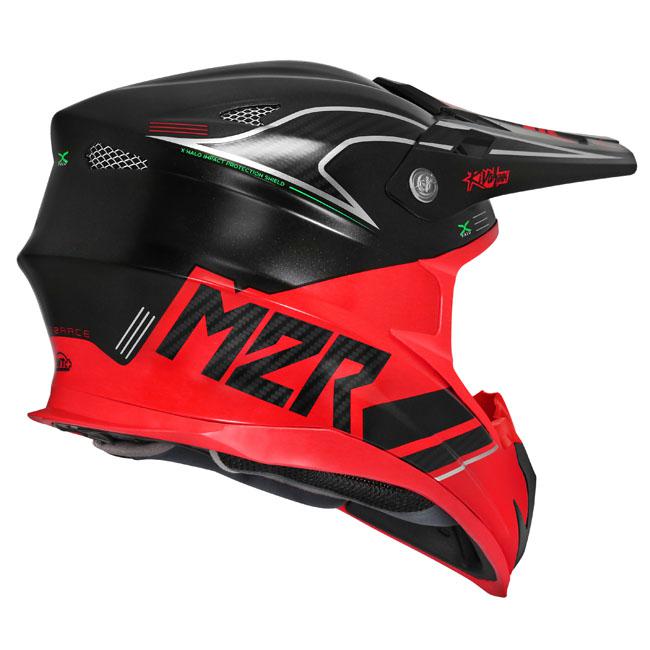 M2R X4.5 Hatchet Pc-1 Helmet - Black / Red