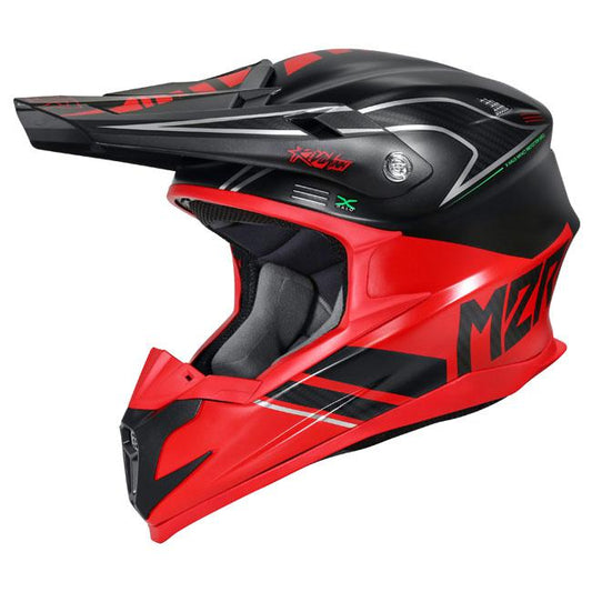 M2R X4.5 Hatchet Pc-1 Helmet - Black / Red