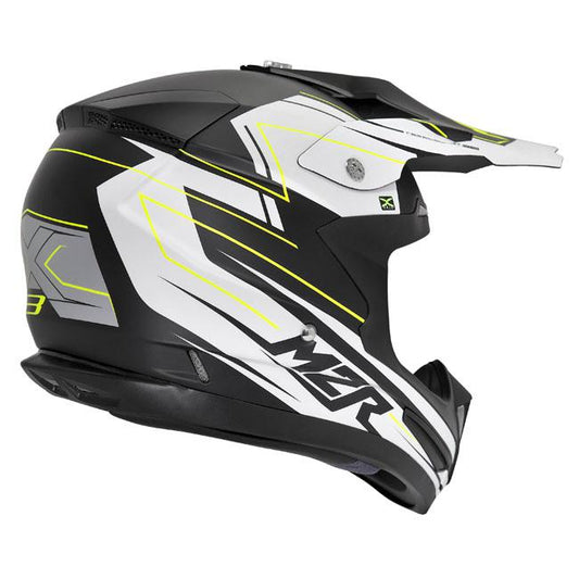 M2R X3 Helmet - Sabre Pc-6F Matt White