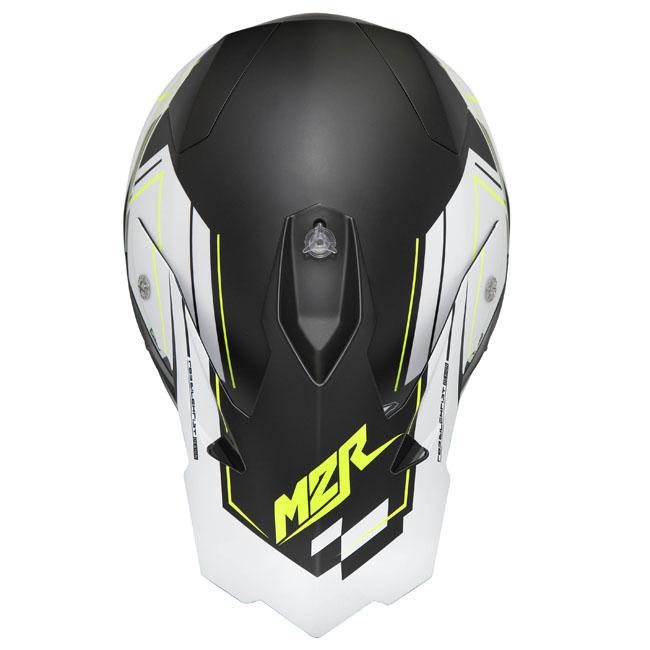 M2R X3 Helmet - Sabre Pc-6F Matt White