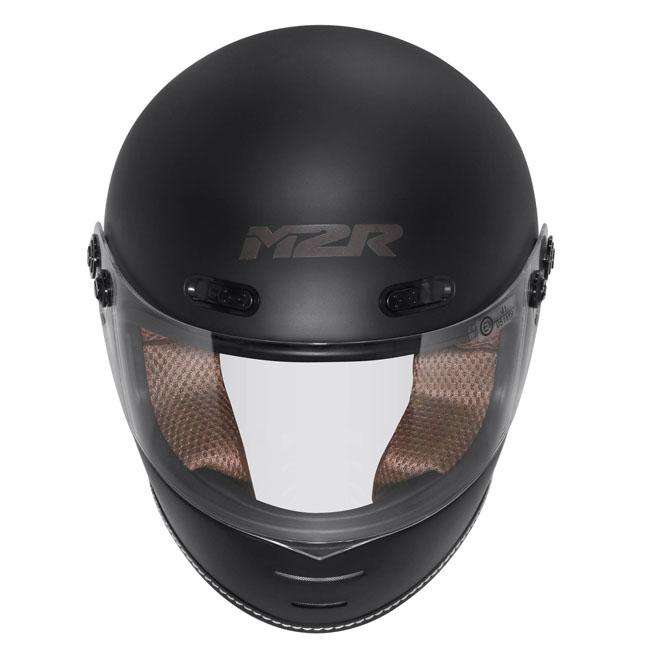 M2R Bolster F-9 Helmet - Matt Black