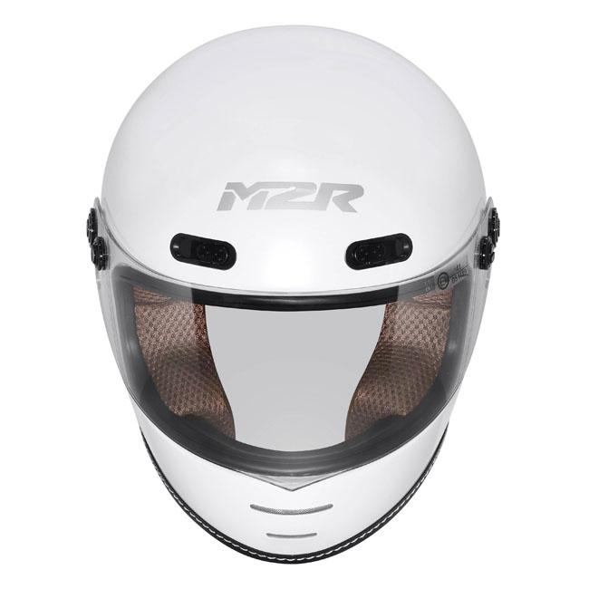 M2R Bolster F-9 Helmet - Off White