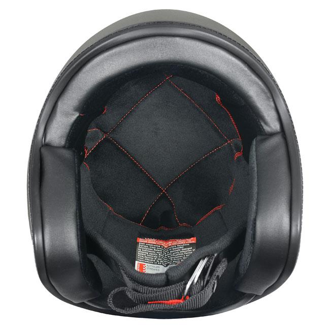 M2R 225 Open Face Helmet - Vice Titanium
