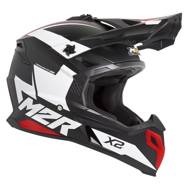 M2R X2 Inverse Helmet - Red Pc-1F