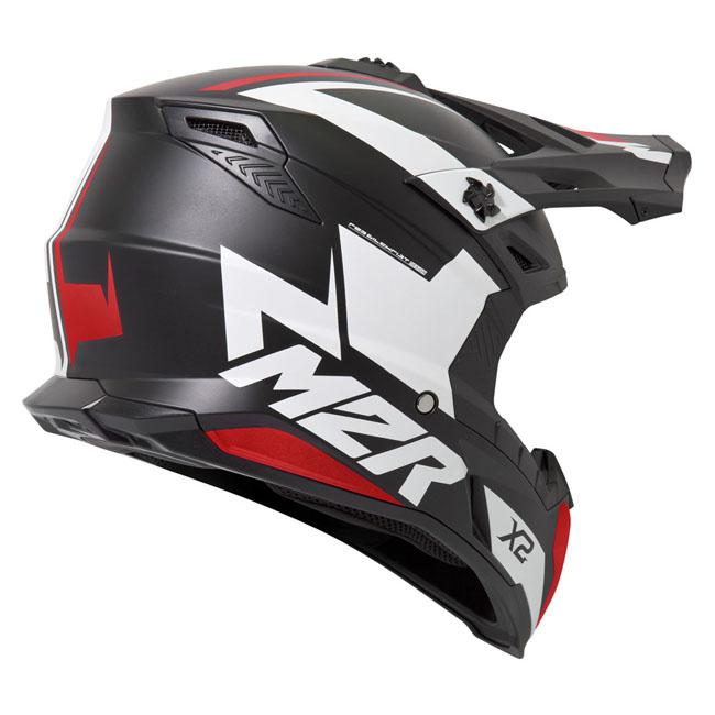M2R X2 Inverse Helmet - Red Pc-1F