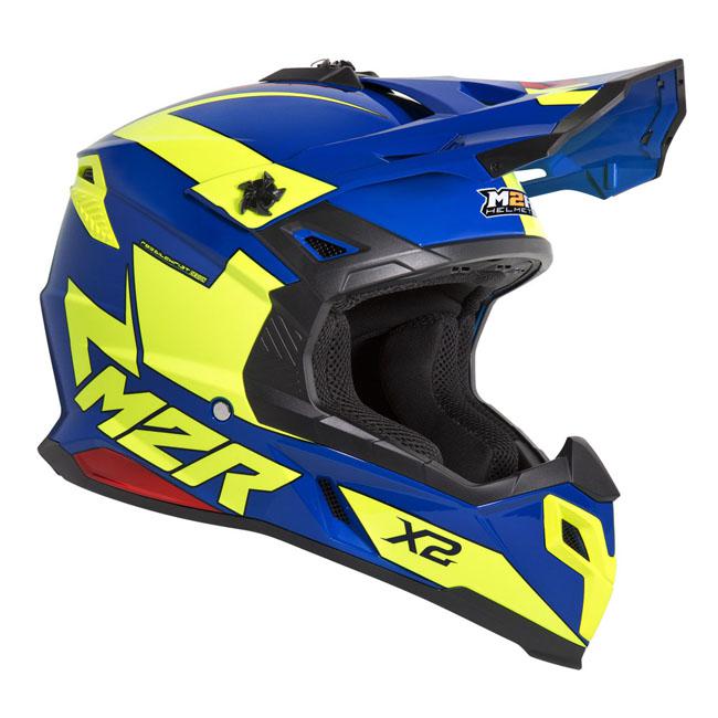 M2R X2 Inverse Helmet - Hi-Vis Pc-3