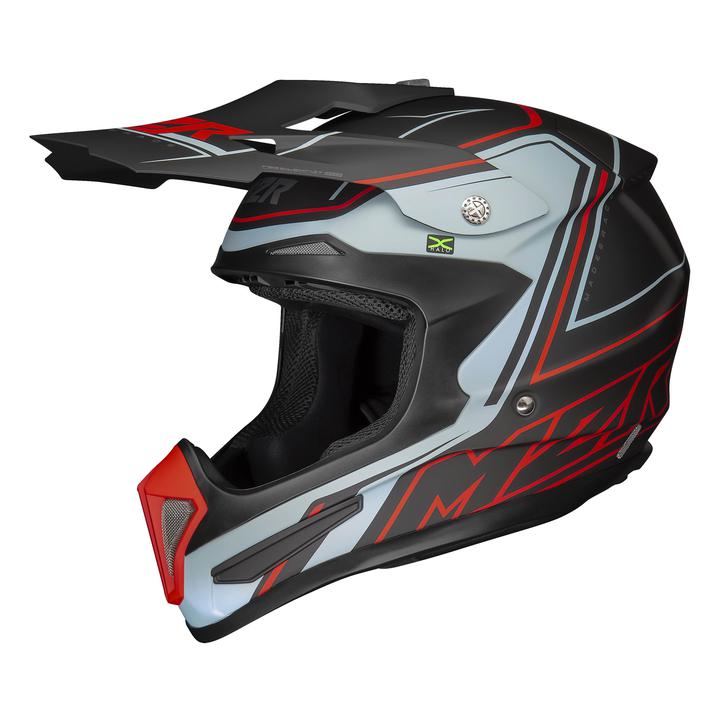 M2R X3 Helmet - Fluid Pc-1F Red