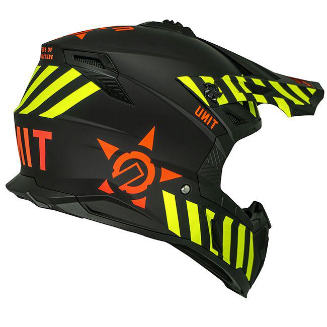 M2R X2 Helmet - Unit Hazard Pc-3F