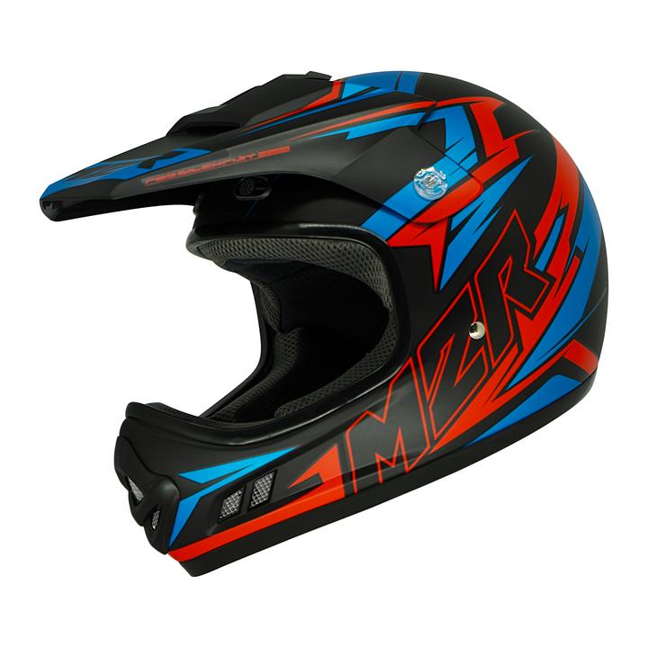 MX2 Jr Helmet - Bolt Pc-1F Red