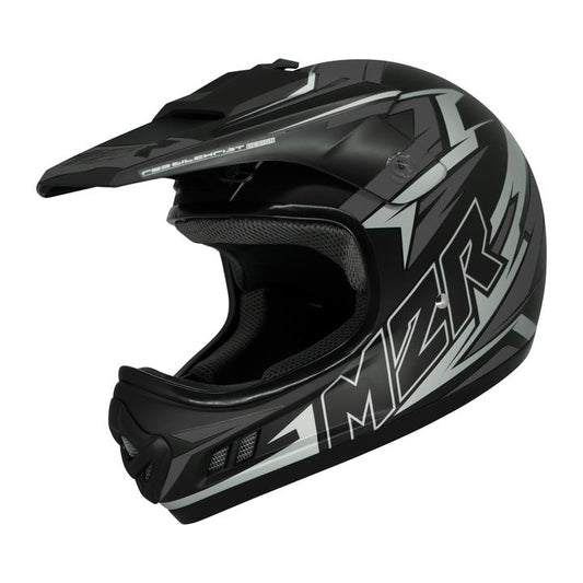MX2 Jr Helmet - Bolt Pc-5F Black