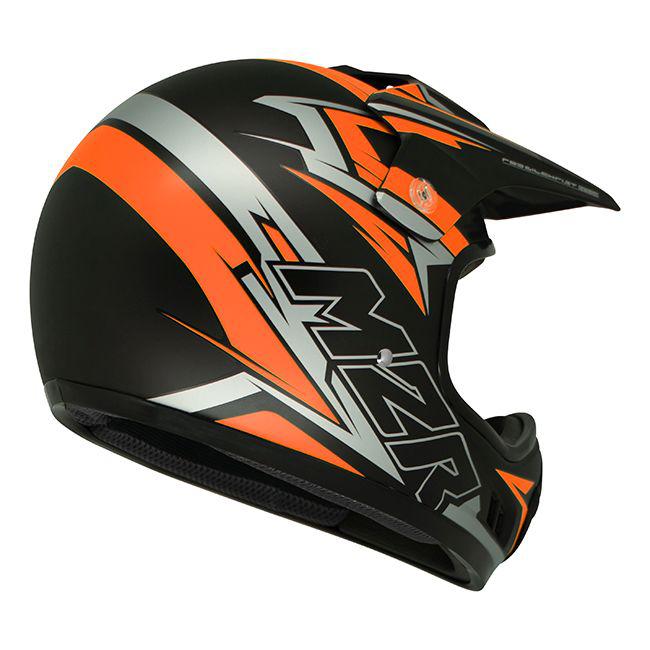 MX2 Jr Helmet - Bolt Pc-8F Orange