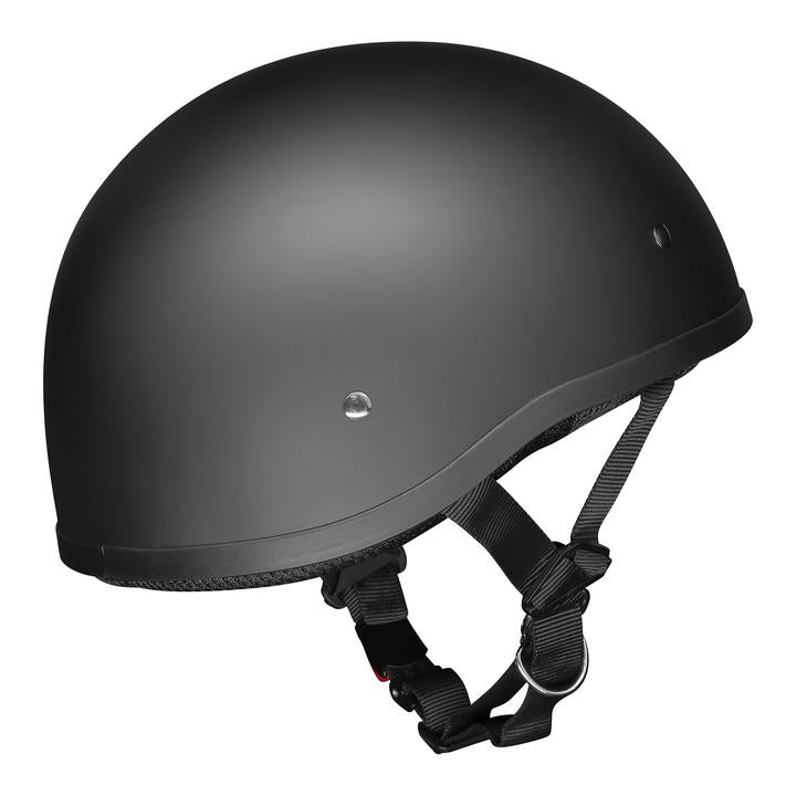 M2R Rebel Shorty Quick Release Helmet - Black